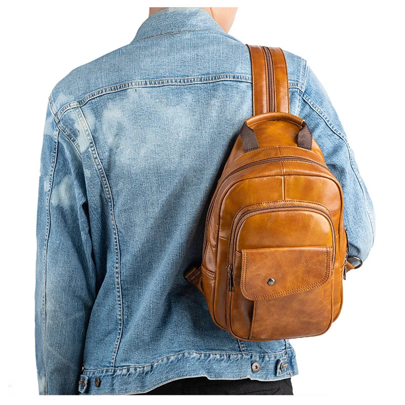 Sac en cuir pour homme | Le Raffiné