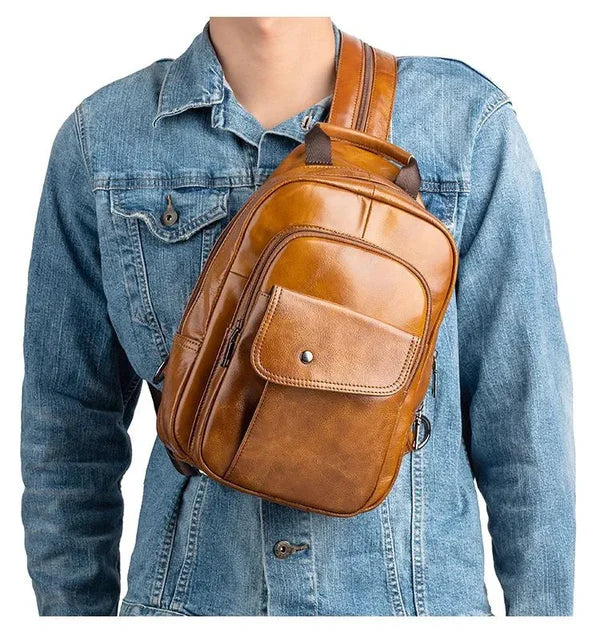 Sac en cuir pour homme | Le Raffiné
